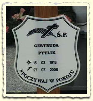 Grob Gertrudy Pytlik